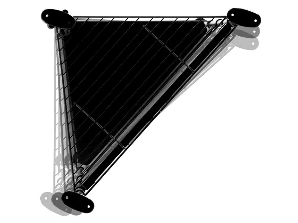 棚板の角度は85度、設置する向きを微調整可能