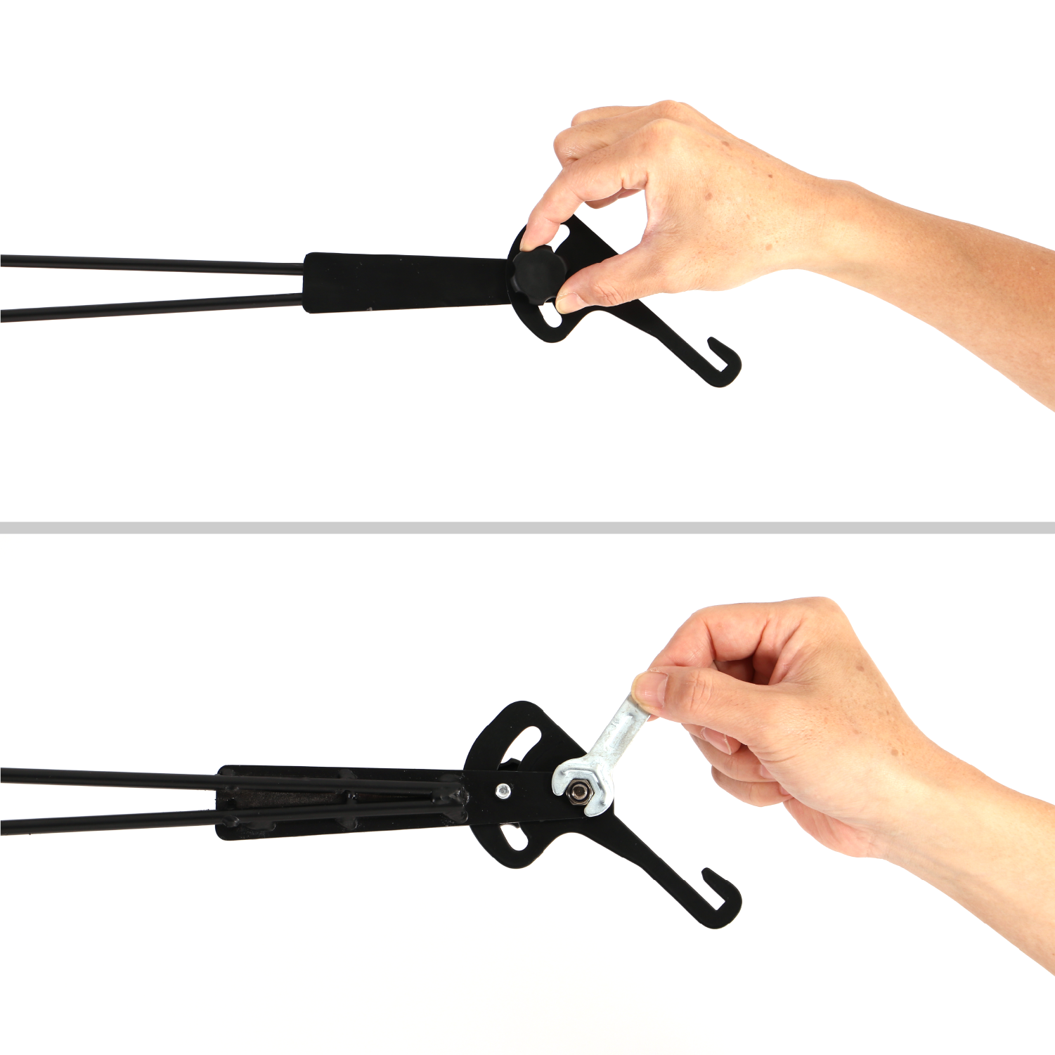 ライトアームの固定について