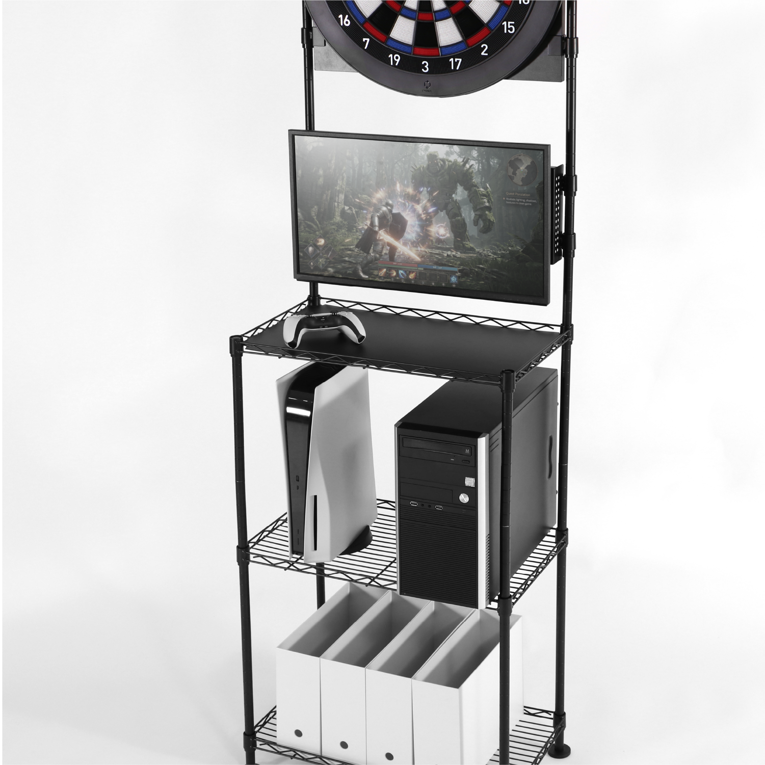 モニターも設置できる